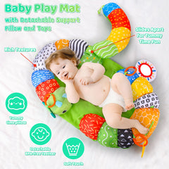 ARANEE built-in mirror encourages self-awareness during tummy play.