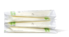 ARDO Easy Store 180ml bag demonstrates stackable design to save fridge space