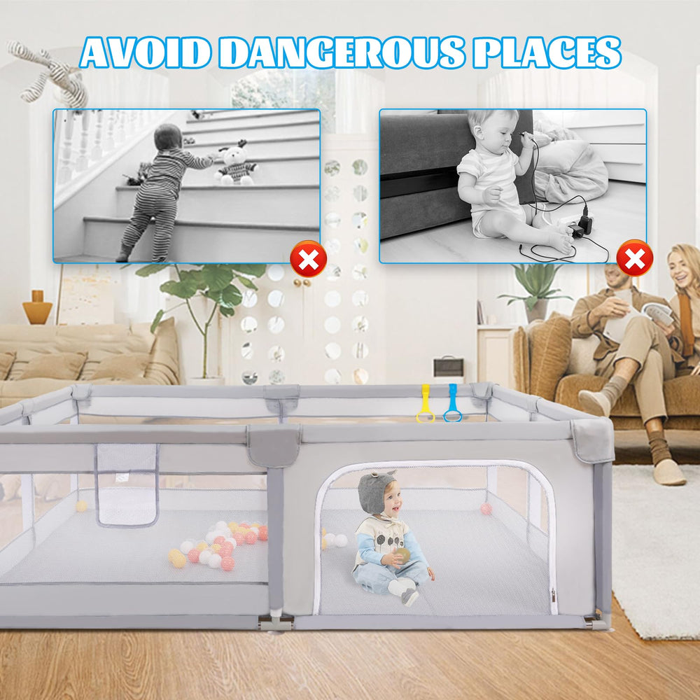 Arejonner baby playpen indoor outdoor use for versatile spaces