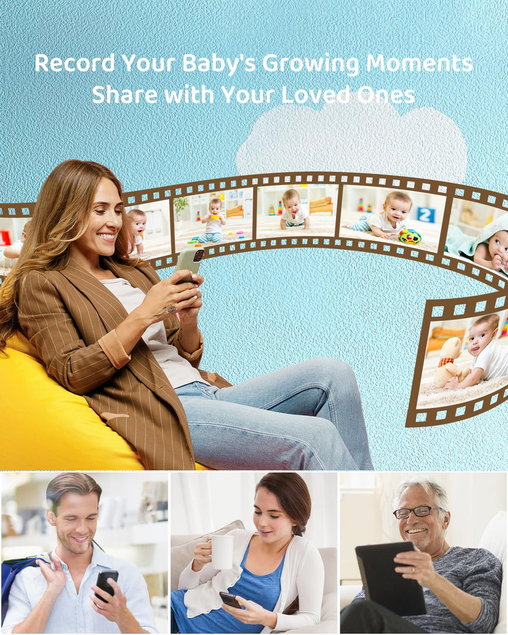 ARENTI app control centers monitoring from your smartphone.