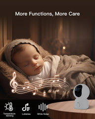 ARENTI B2 panoramic tilt-rotate enables complete room surveillance.