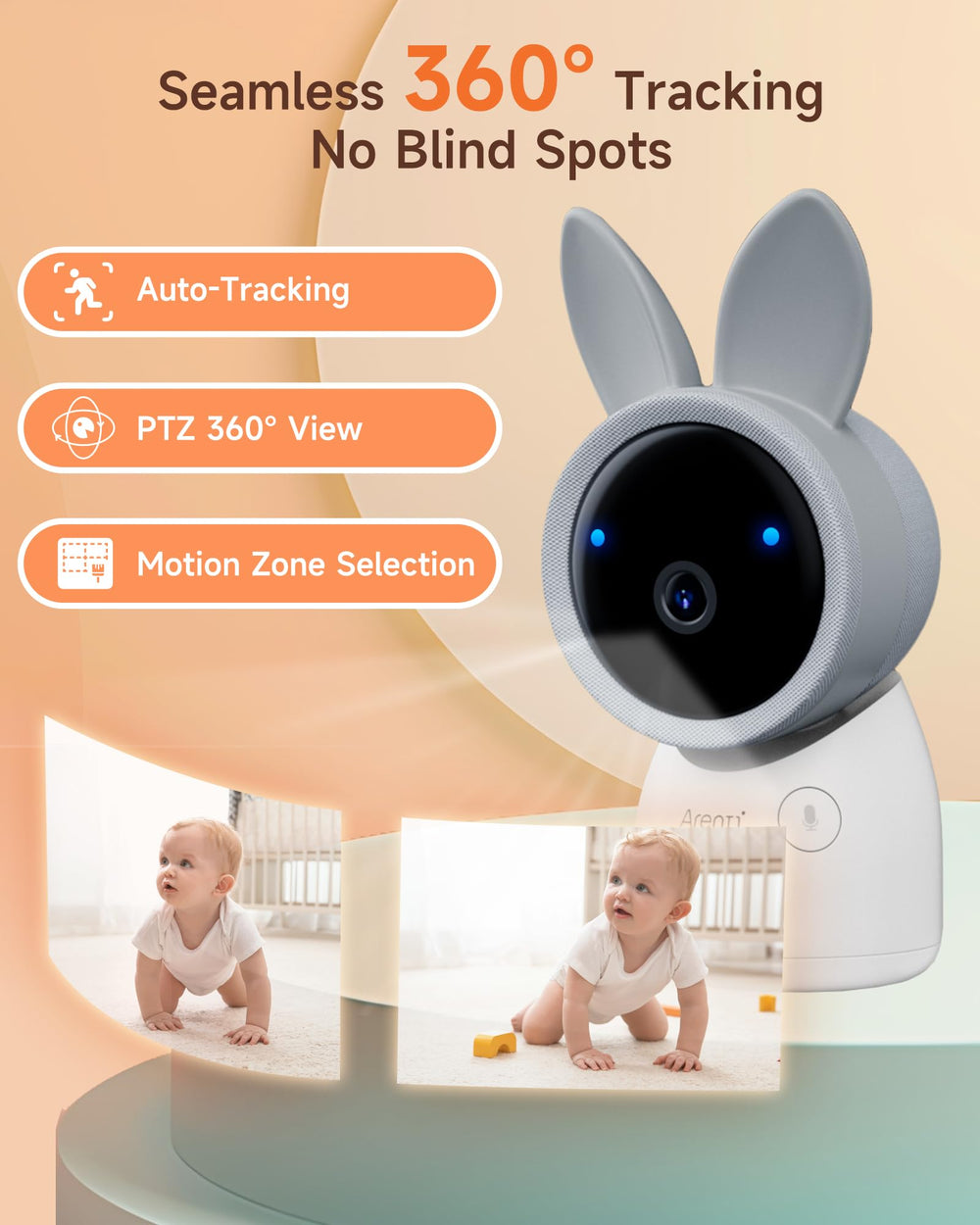 ARENTI temperature and humidity sensors track nursery conditions.