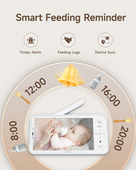 ARENTI parent-unit closeup buttons shows intuitive controls for quick adjustments.