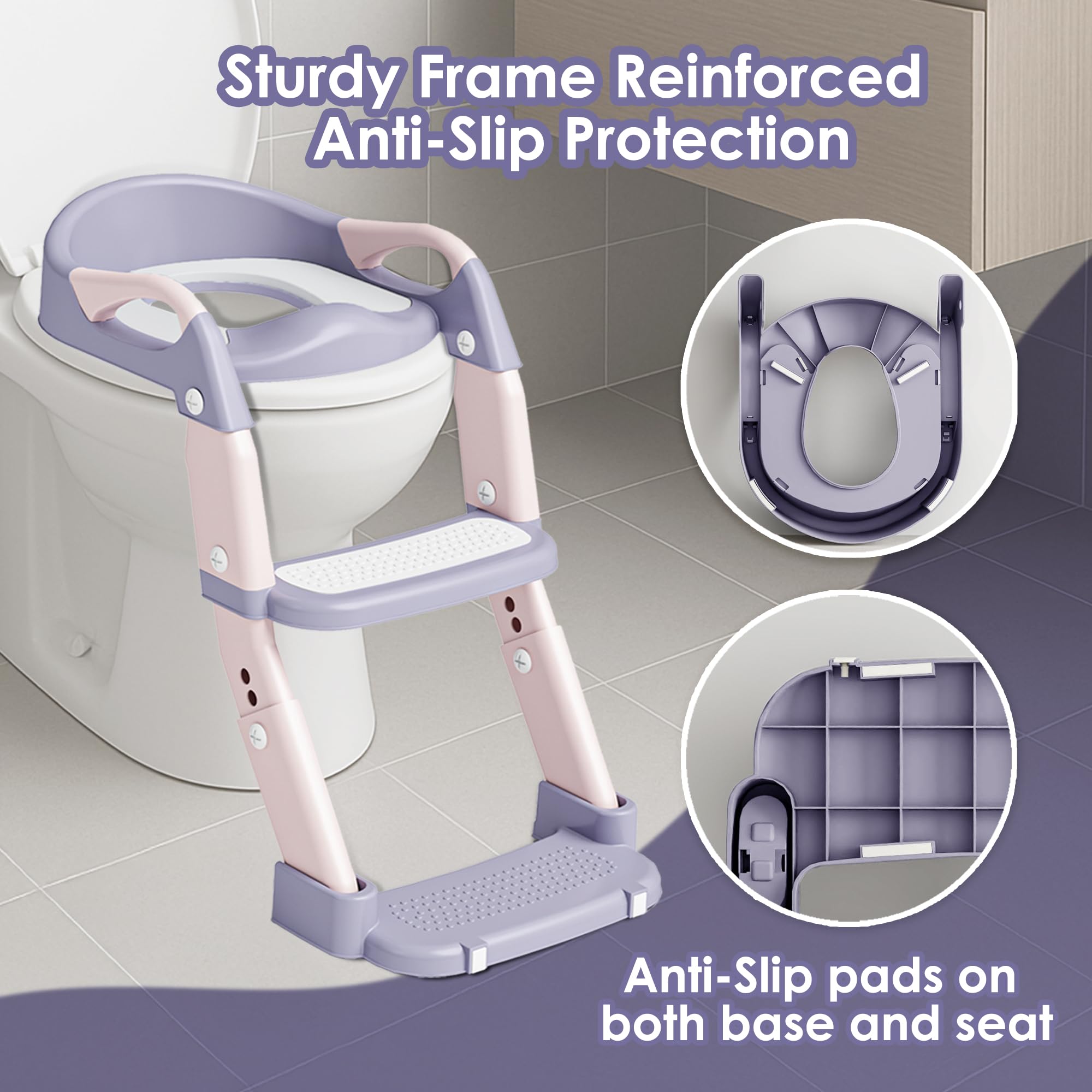 Argenens detachable toilet bowl supports home, travel, and outdoor use.
