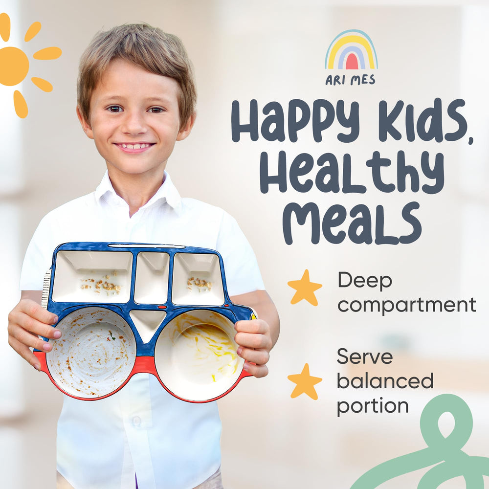Car-shaped dinnerware by ARI MES for engaging mealtimes