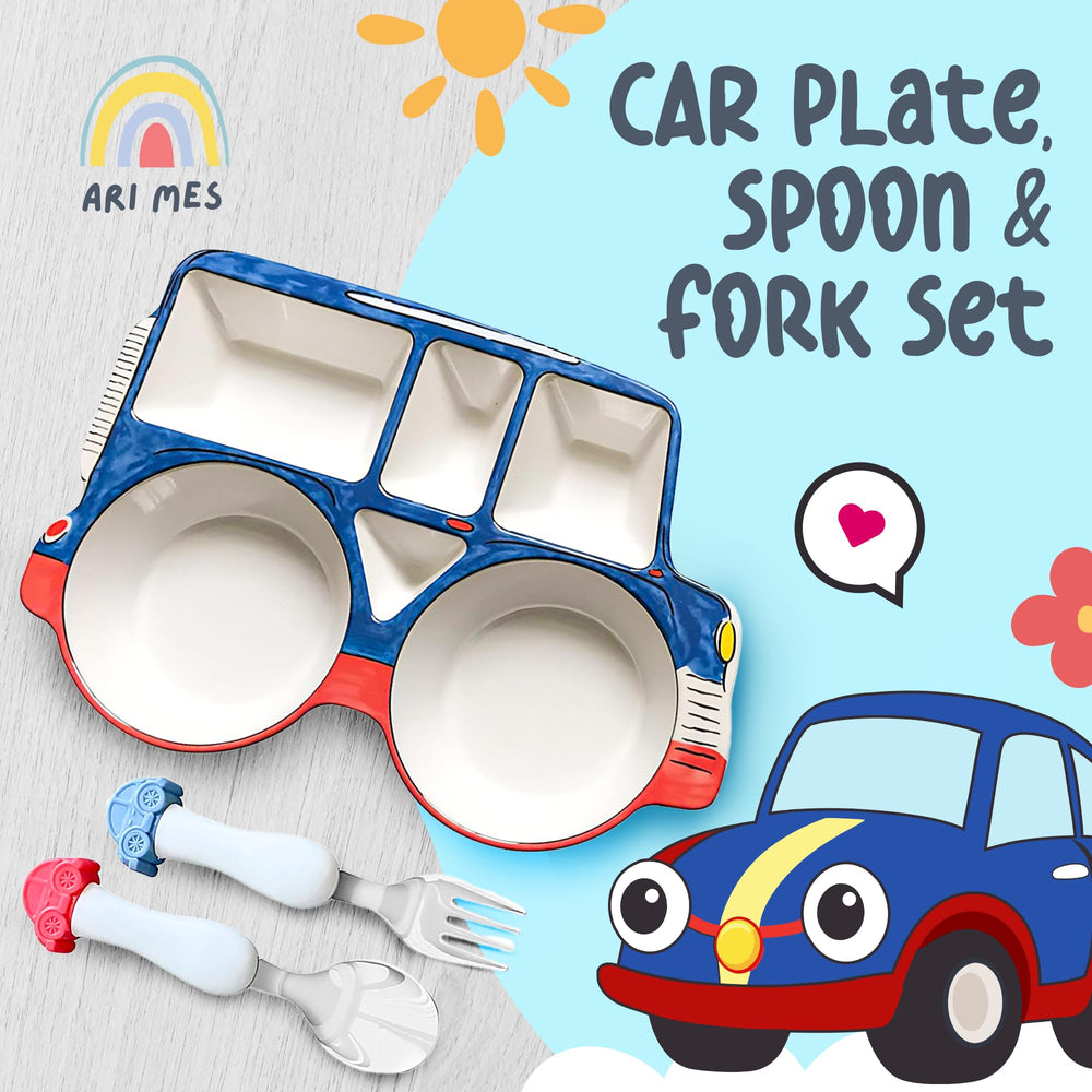 Brand ARI MES BPA-free melamine plate close-up for durability