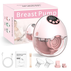 ARICHOMY hands-free breast pump under clothing for discreet work pumping