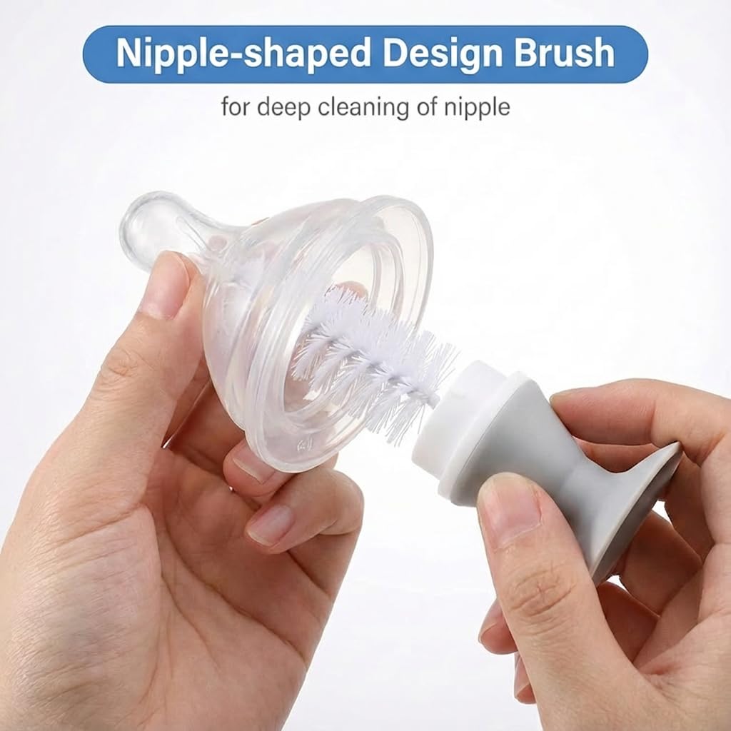 Ariseno cap brush keeps bottle caps spotless and hygienic.