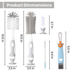Ariseno nipple brush with hidden design for easy reach.