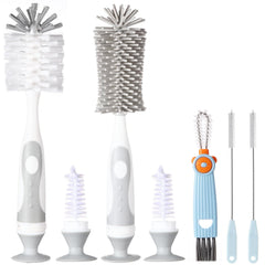 Ariseno 5-in-1 nylon bottle brush for thorough bottle cleaning.