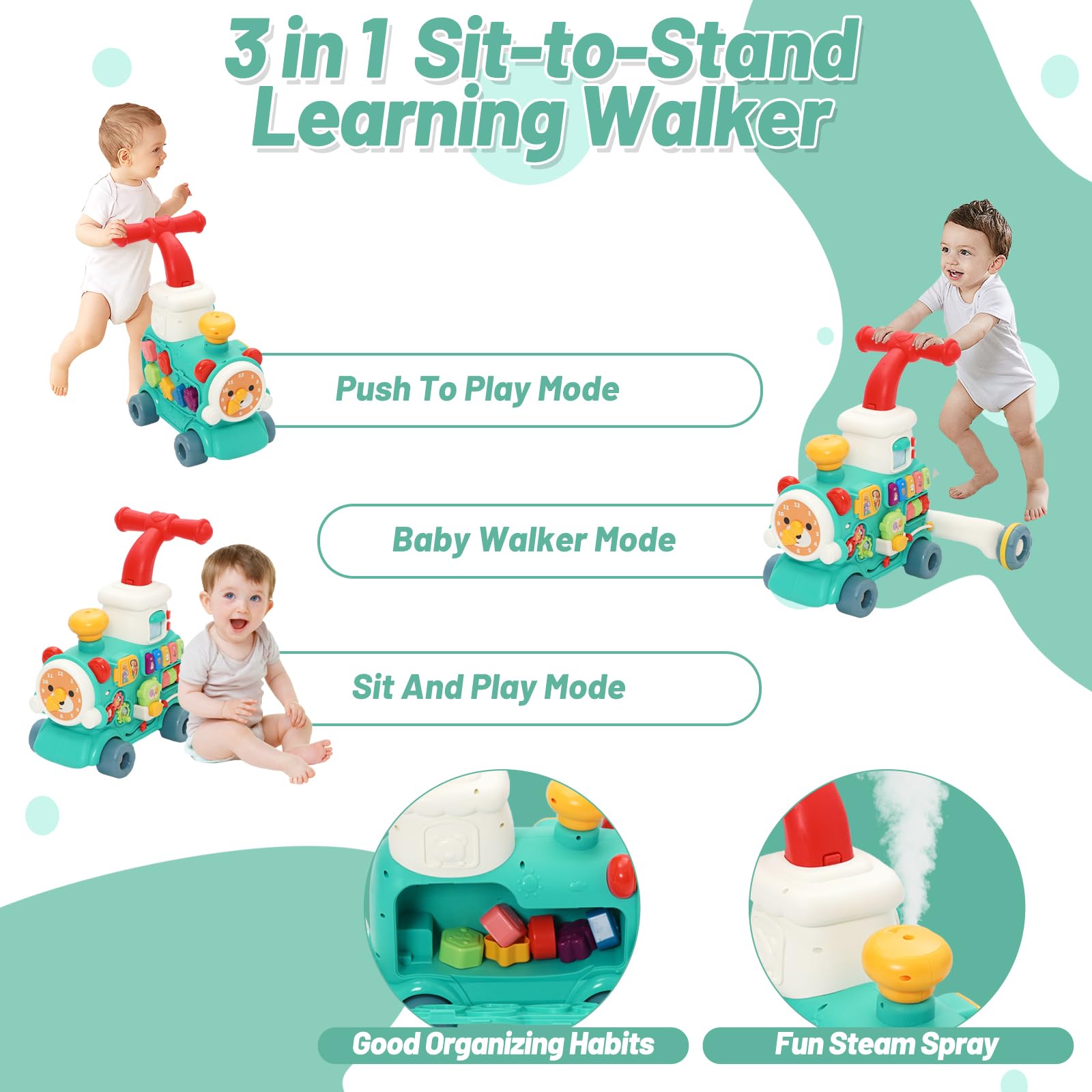 Ark Miido clock and piano parts foster timing awareness and musical curiosity.