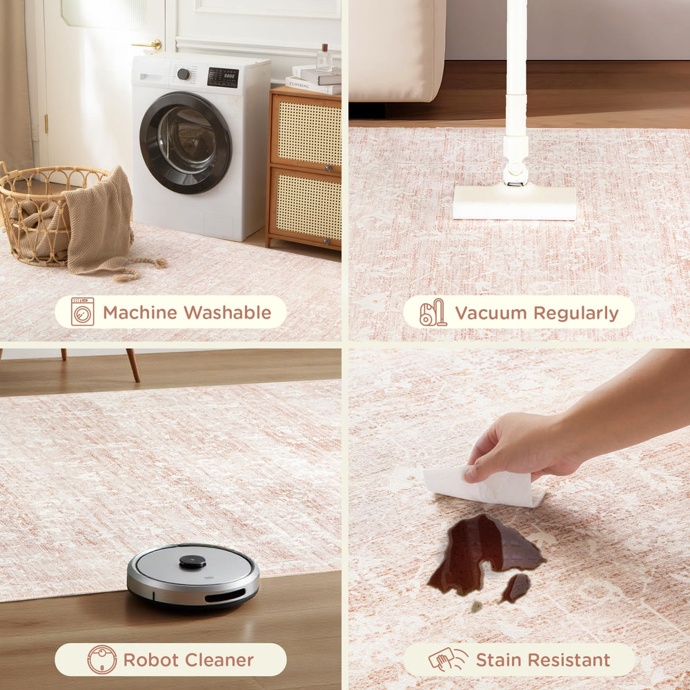 ARKIIKI 8x10 rug may arrive with creases; flatten easily