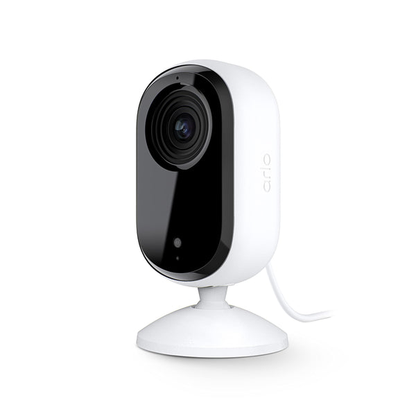 Arlo Essential Indoor Camera 2K resolution for detailed home monitoring