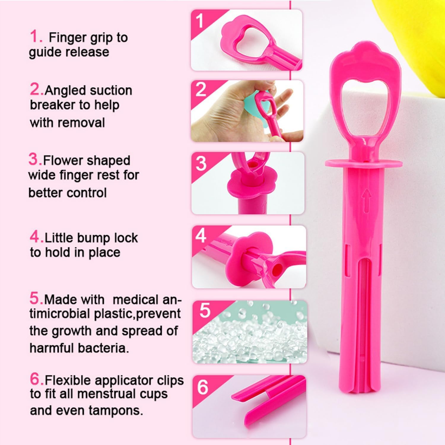 Armiika applicator grip design—enhanced control for precise placement.