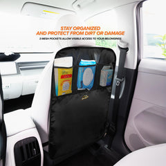 Armor All backseat kick mat universal fit fits cars, SUVs, trucks, minivans.