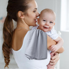 Arnzion muslin swaddle blanket 40x40 inch size for secure wraps