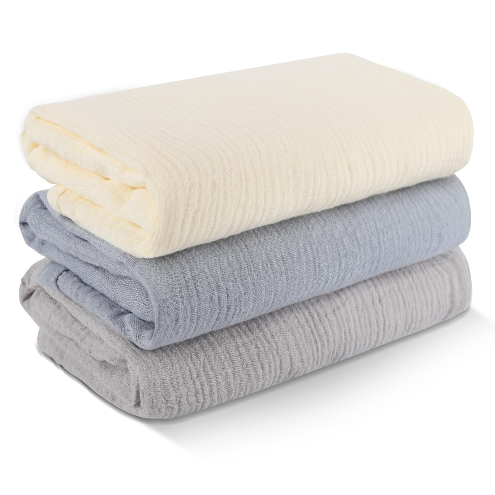 Arnzion muslin swaddle blanket with soft touch for newborn snug wrapping