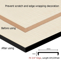 Aroilder edge band self-adhesive application on veneer for quick setup.