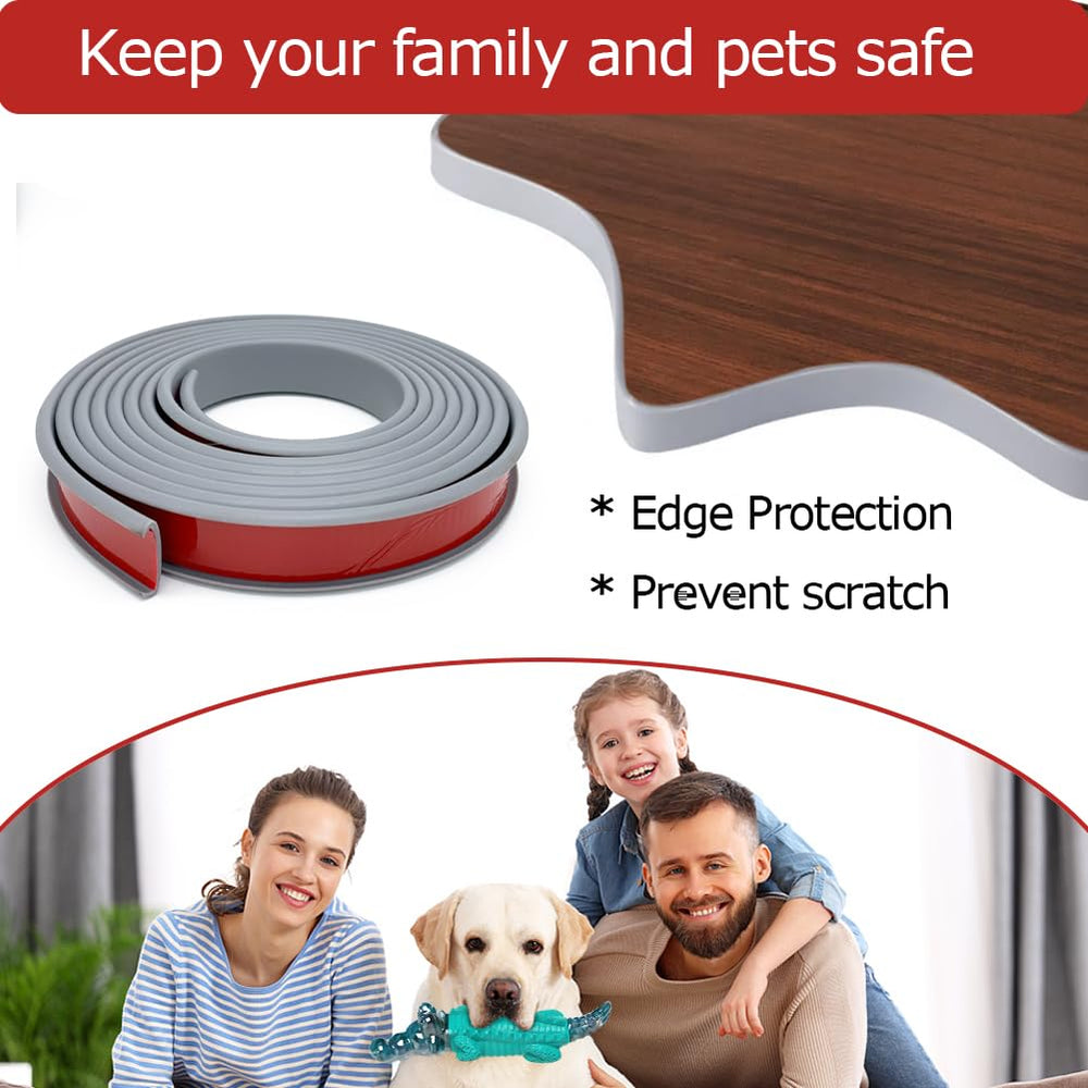 Aroilder edge banding for countertops and tables adds protection and a smooth look.