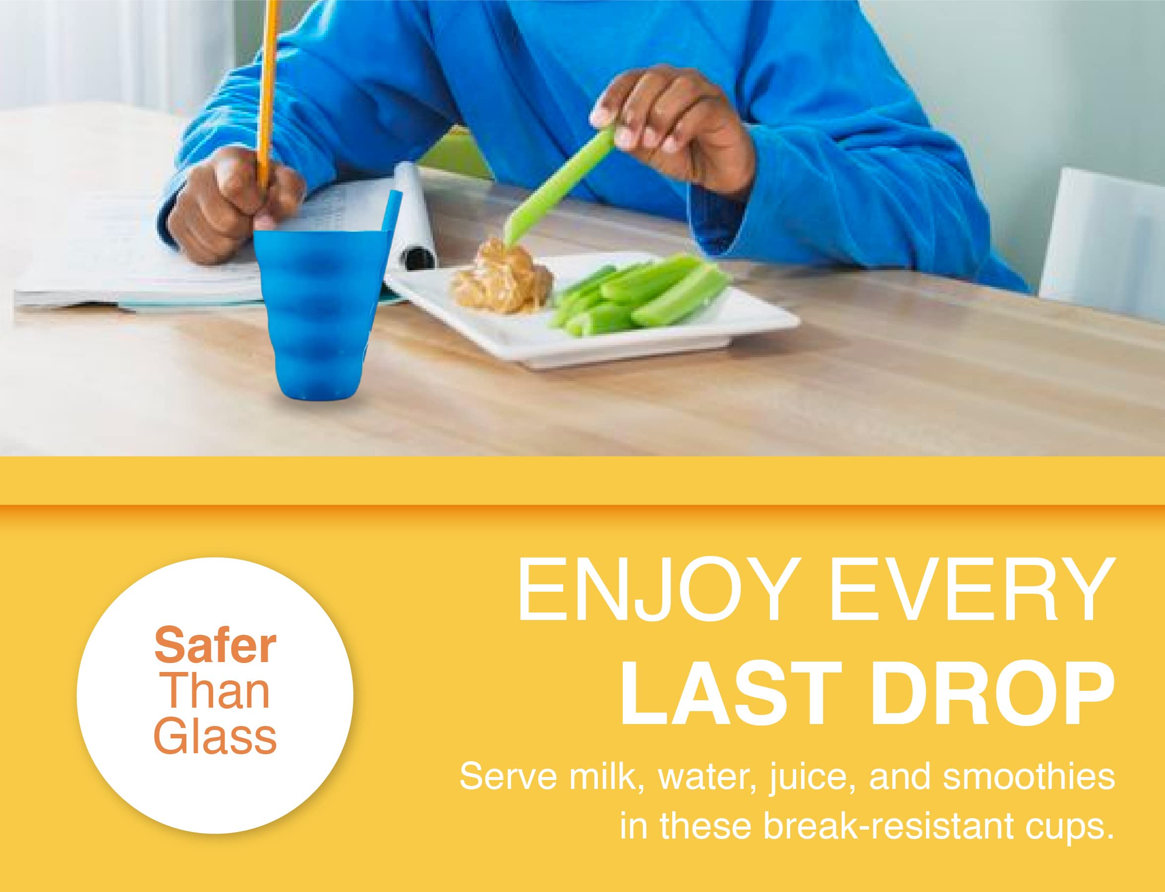 Arrow Home Sip A Cup 10oz color set helps kids stay hydrated throughout the day.
