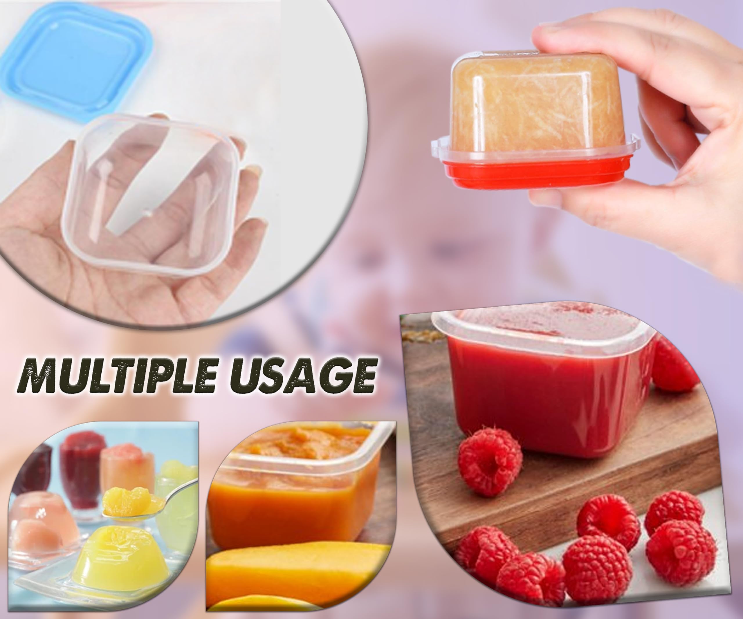 ARSUK clear design allowing meal planning at a glance