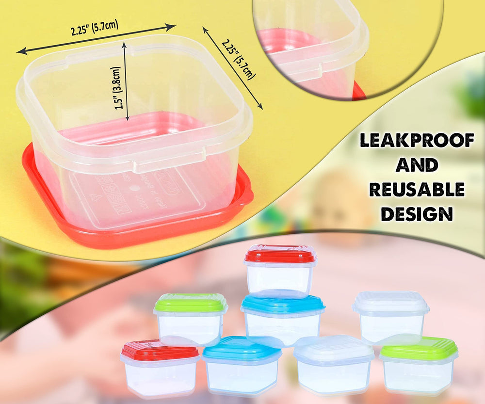 ARSUK stackable design to maximize fridge and bag space