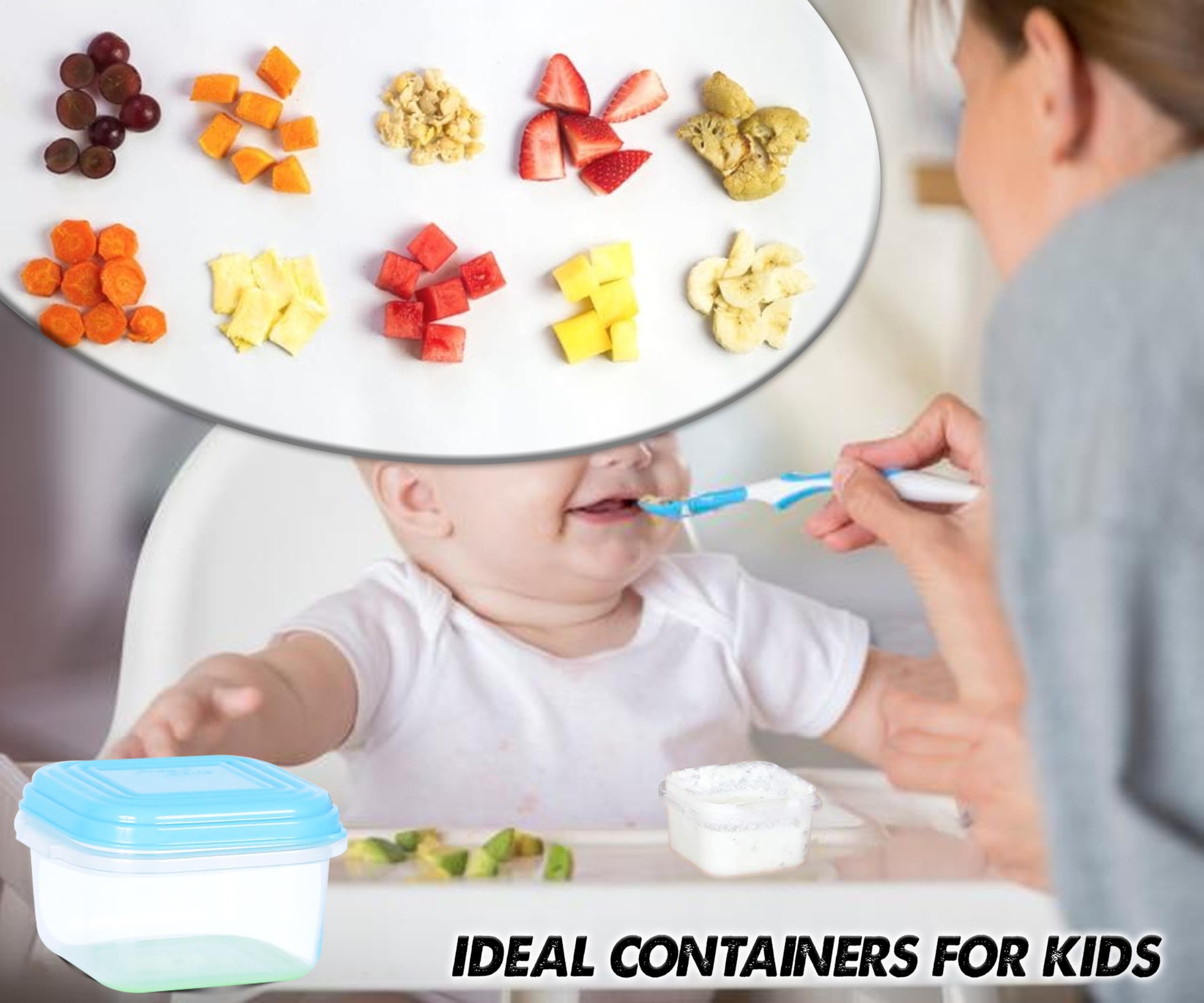 ARSUK travel-friendly meal prep containers for on-the-go families