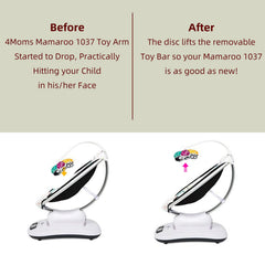 ARSUNOVO toy pole conversion attachment compatible with Mamaroo 1037.