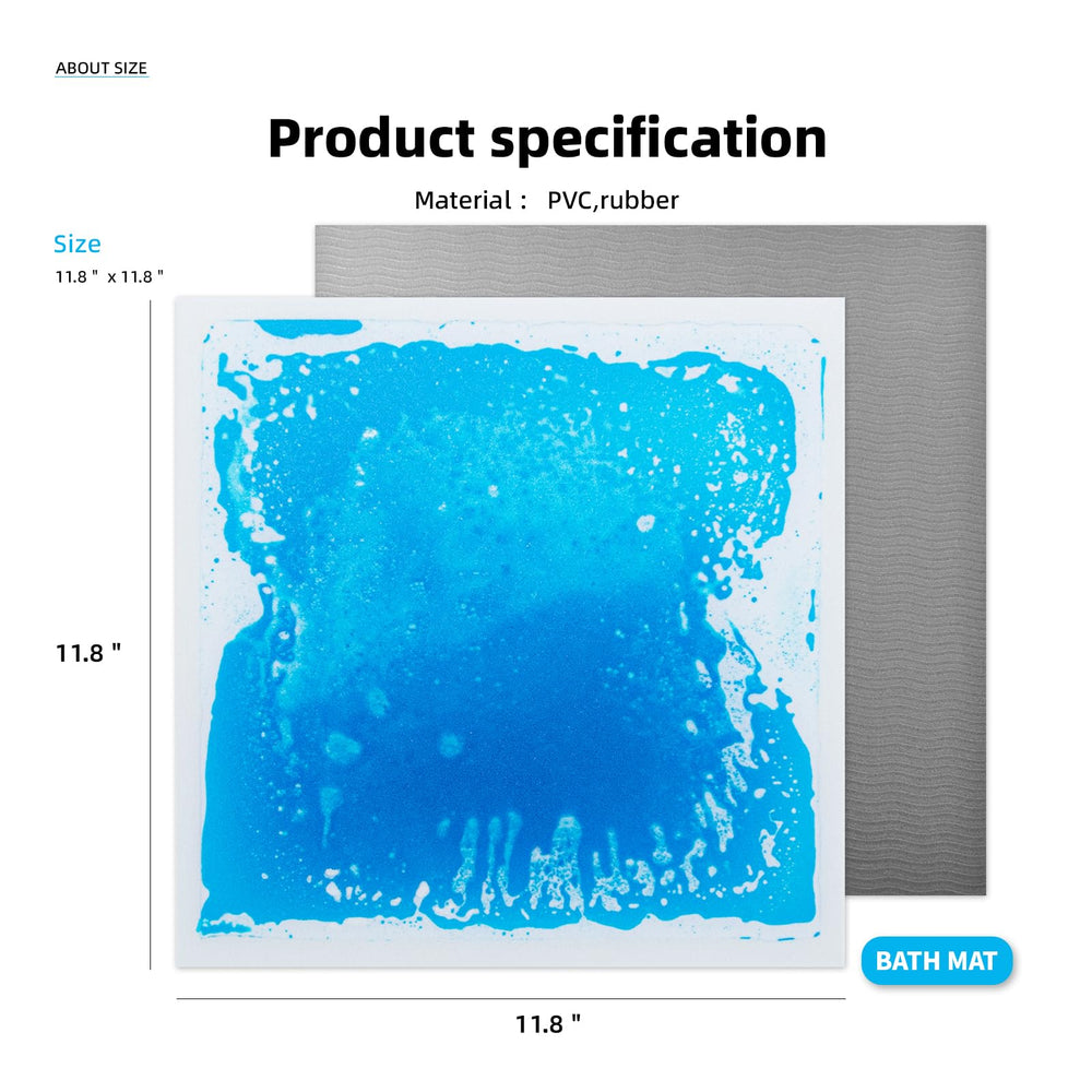 Art3d Liquid Fusion fashion store display tiles add color and energy