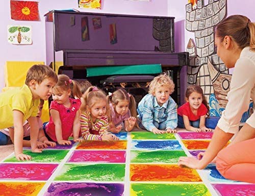 Art3d Liquid Fusion sensory play tiles encourage touch and exploration