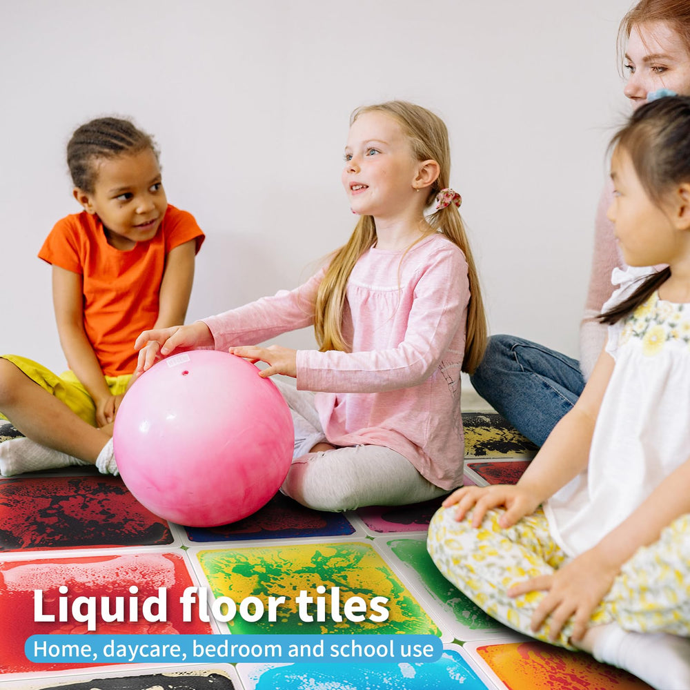 Art3d Liquid Fusion Tiles dance floor suitable for active games