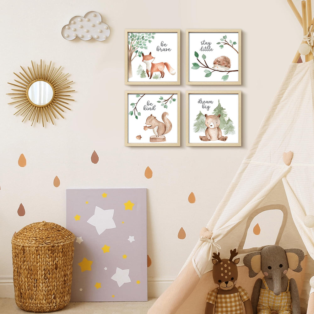 ArtbyHannah easy-install frame with pre-installed hooks for quick hanging