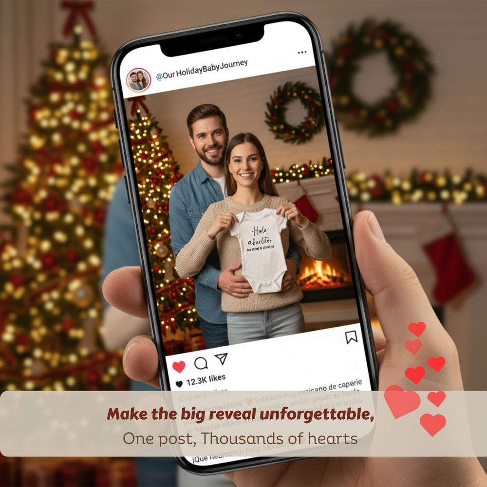 ArtEleven message card indicating You're going to be grandma moment.