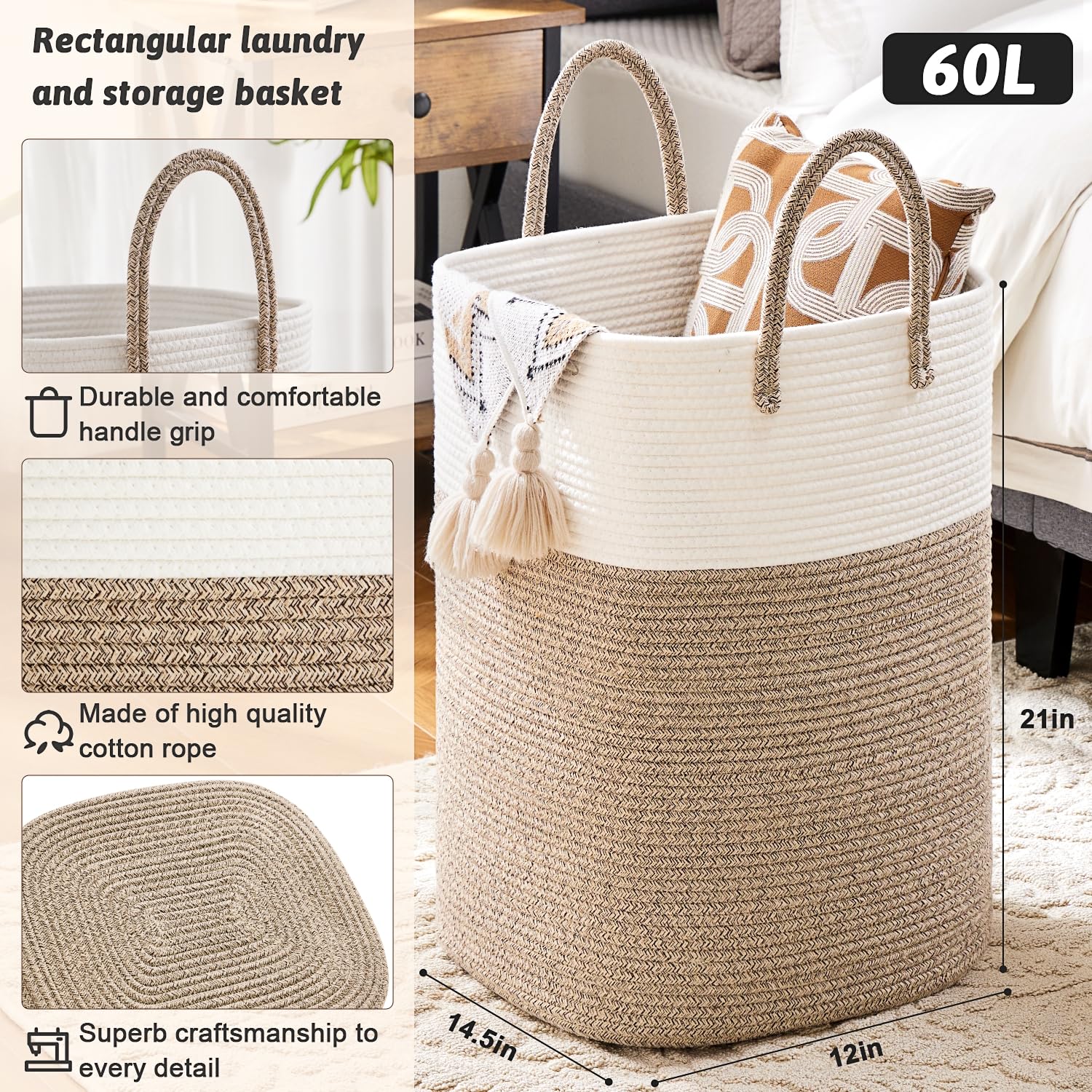 Artfeel durable breathable weave keeps garments aired and odors minimized.