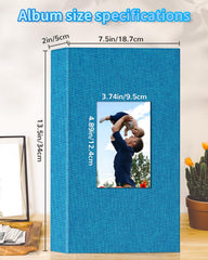 Artfeel linen cover memory book with soft durable texture