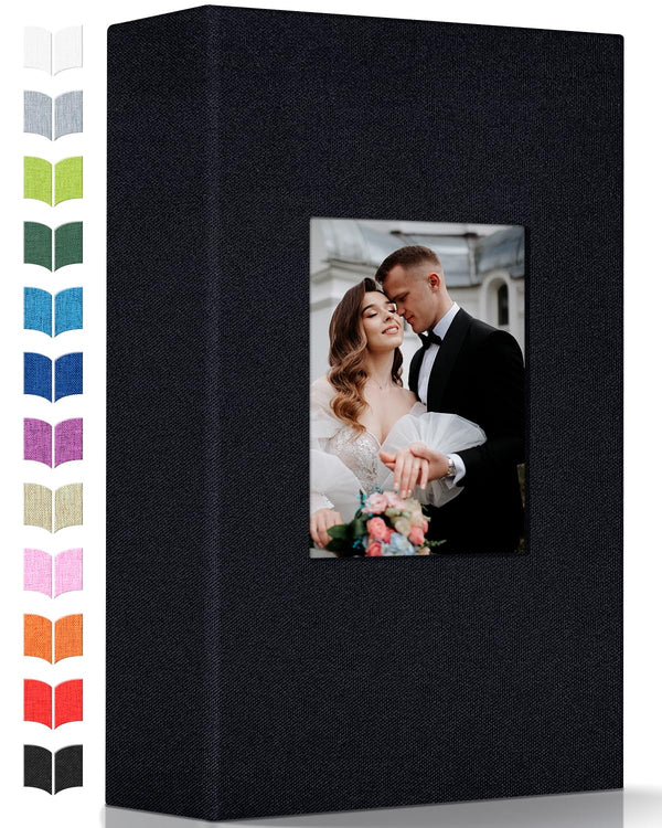Artfeel photo album 4x6 pockets for easy slip-in photo organization.