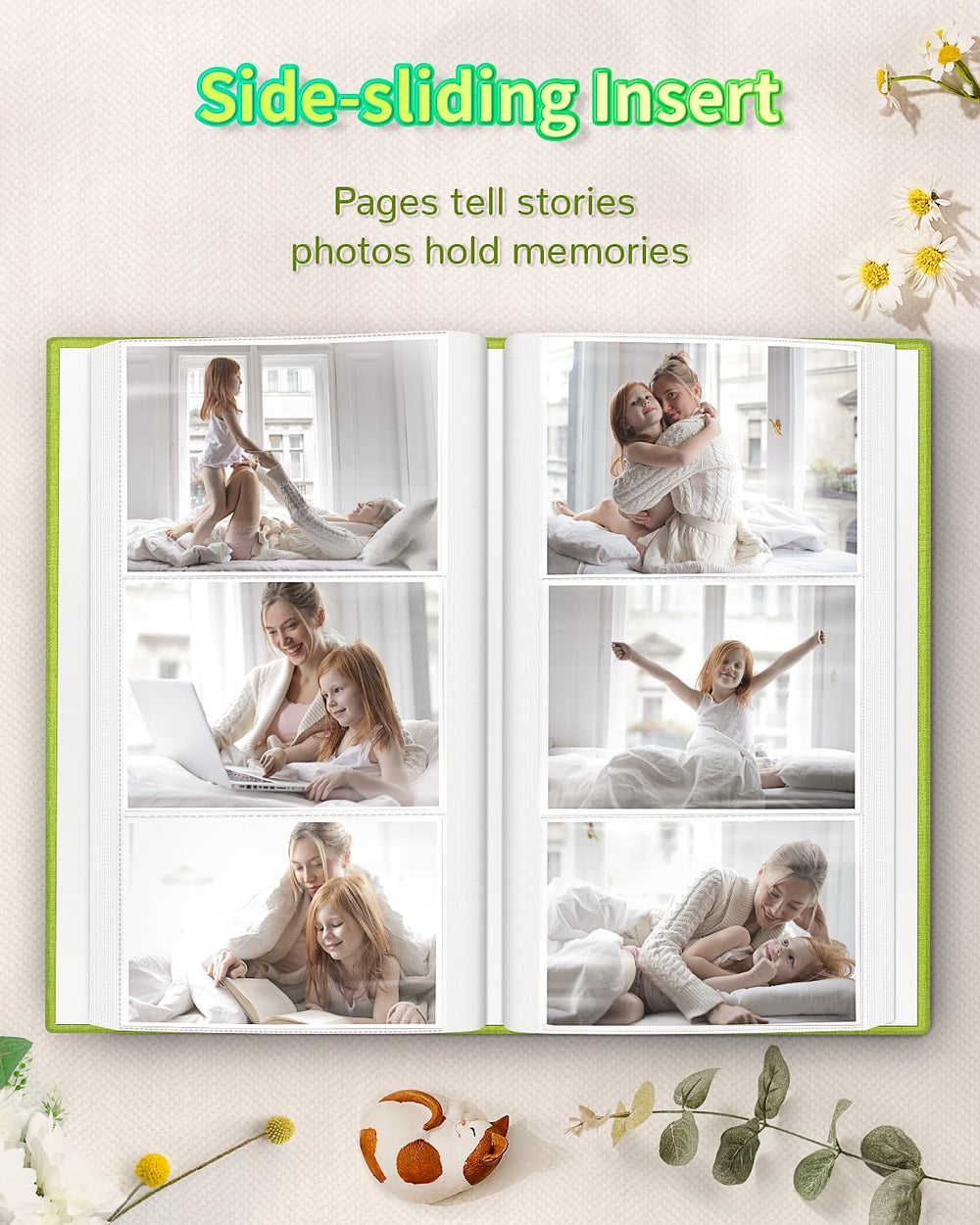 Artfeel holds 300 photos across 50 sheets for versatile storytelling