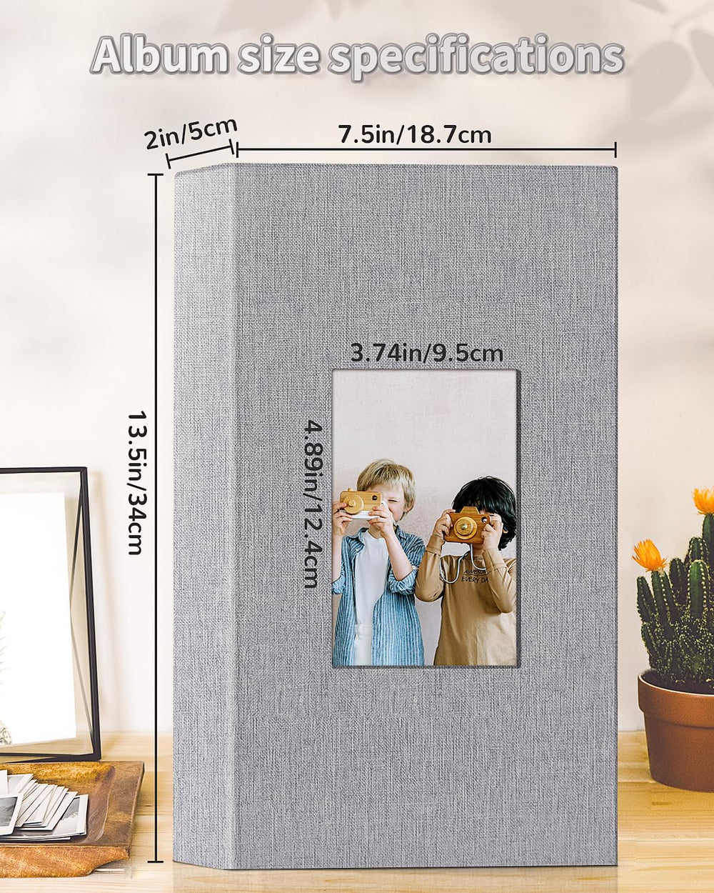 Artfeel photo album 50 sheets provide ample space for memories