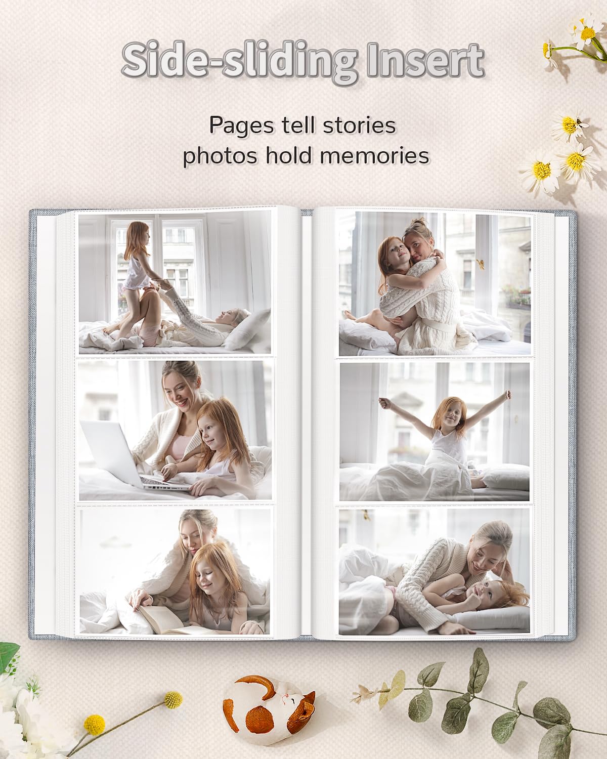 Artfeel photo album acid-free pages protect photos while preserving clarity