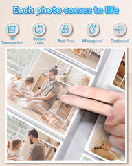 Artfeel photo album acid-free pages preserve photos over time
