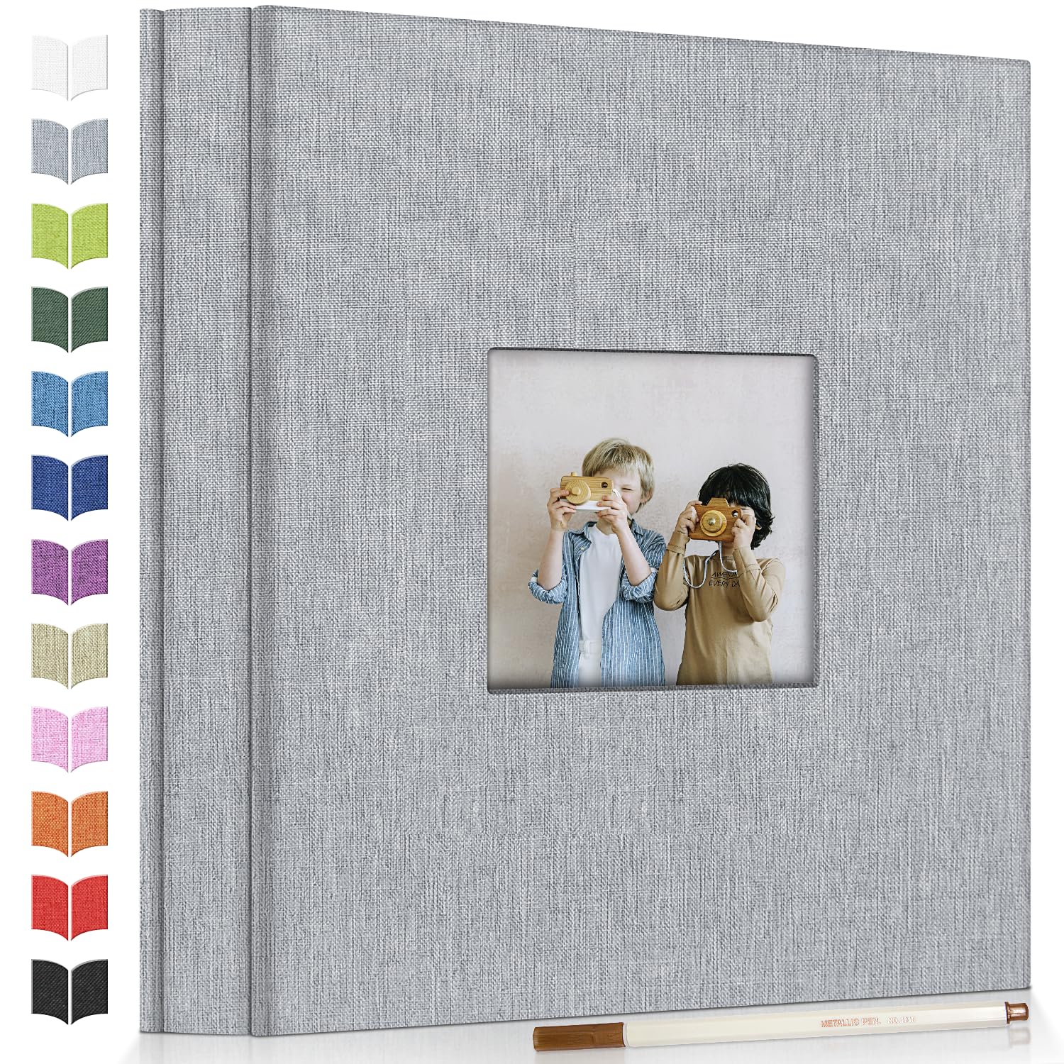 Artfeel photo album cover window displays a personalized keepsake.