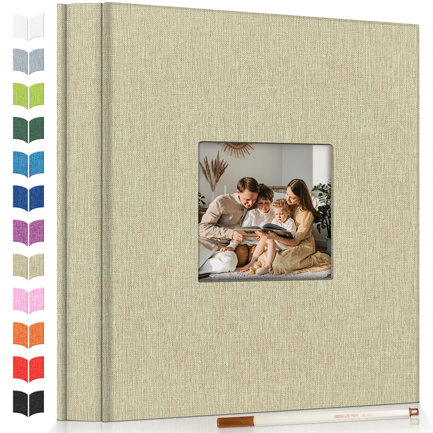 Artfeel photo album cover window showcasing a personalized memory theme and easy photo swap.