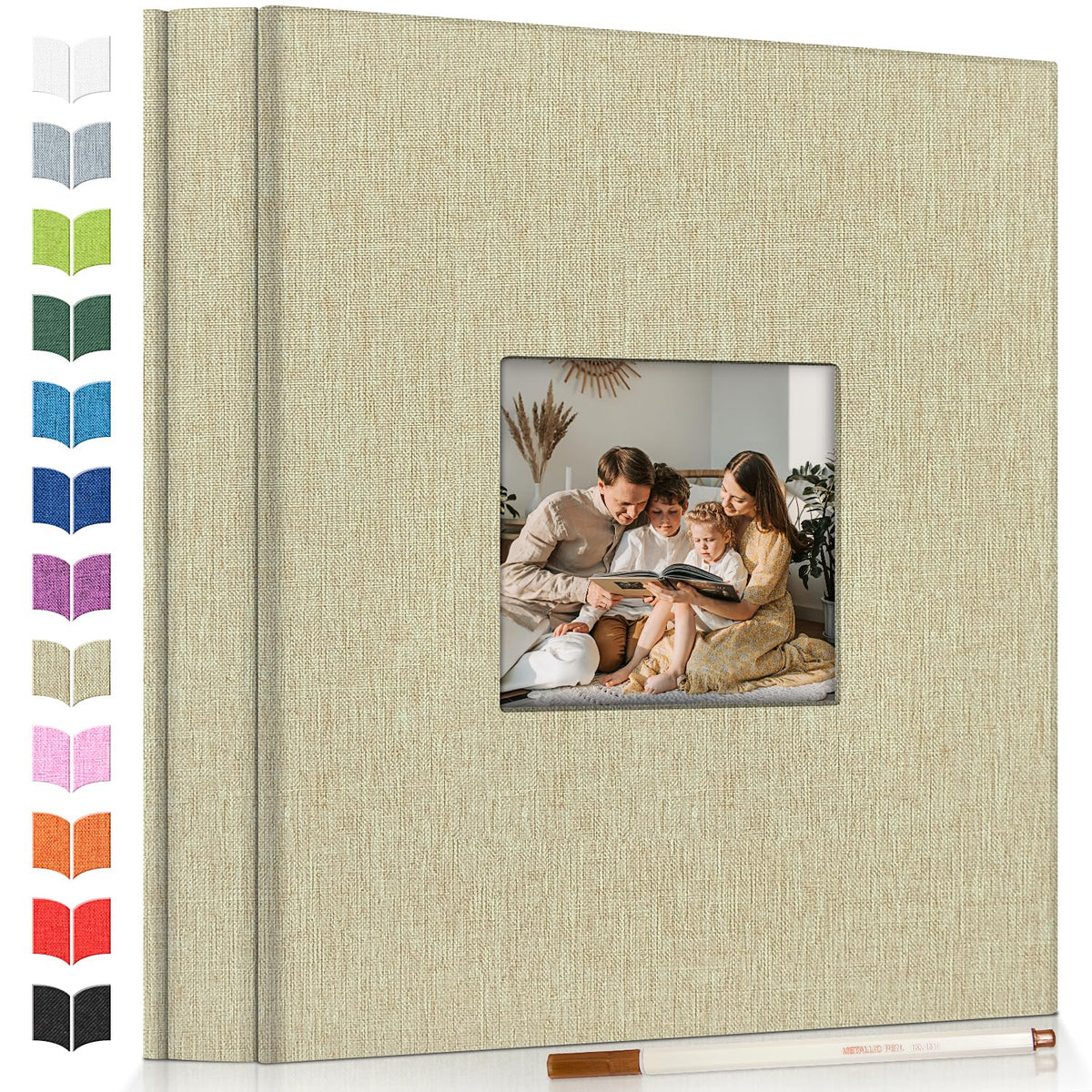 Artfeel photo album cover window showcasing a personalized memory theme and easy photo swap.