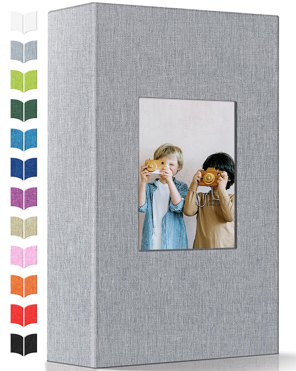 Artfeel photo album front window cover showcases a favorite image for quick identification