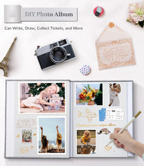 Linen cover texture adds a premium look and tactile feel to the Artfeel album.