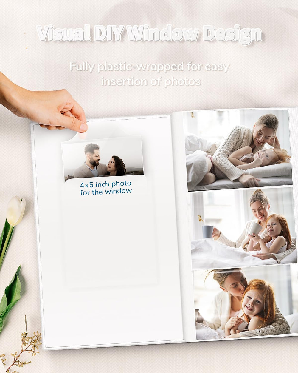 Artfeel slip-in 300 pockets keeps memories organized and clutter-free.