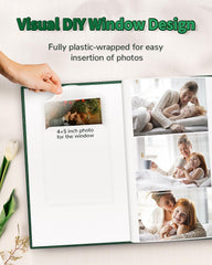 Slip-in pocket design speeds photo placement in Artfeel album