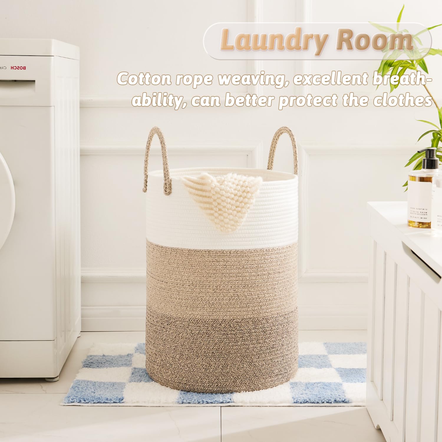 Artfeel woven basket as decorative storage adding natural charm to living spaces