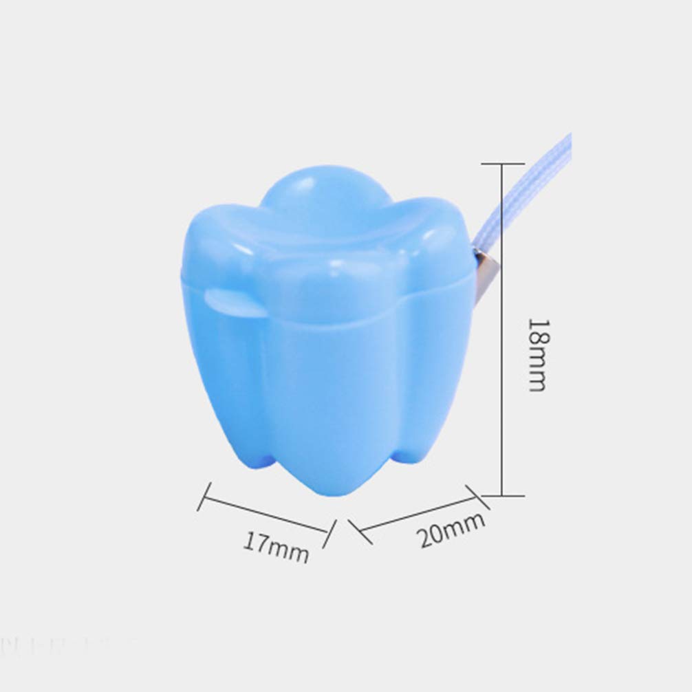ARTIBETTER plastic teeth holder box closeup shows durable storage