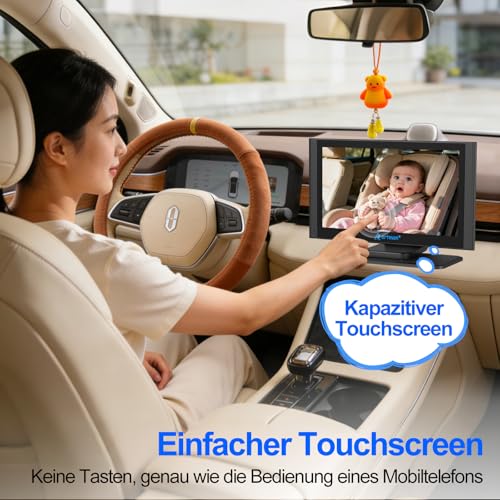 Artman IPS touchscreen enables easy mode changes and zoom controls for better viewing.